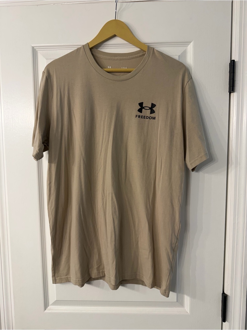 Under Armour Men's Freedom Short-Sleeve Tee - Beige